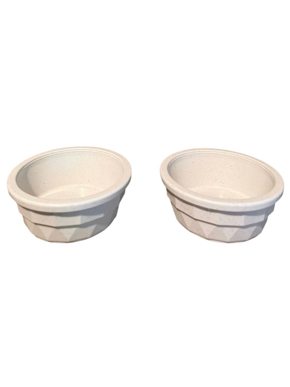 💚💰BOGO FREE Bundle of 2 Acrylic Dog Pet Food Water Bowls